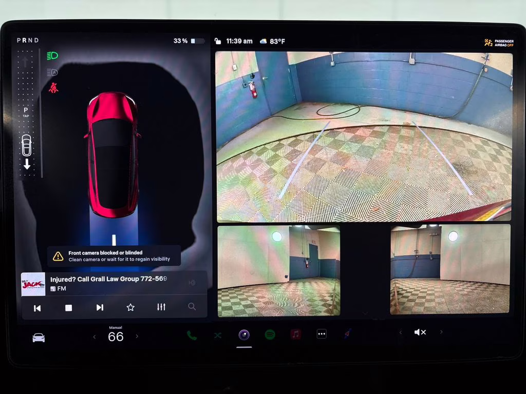 2024 Ultra Red Tesla Model 3 Base RWD Sedan