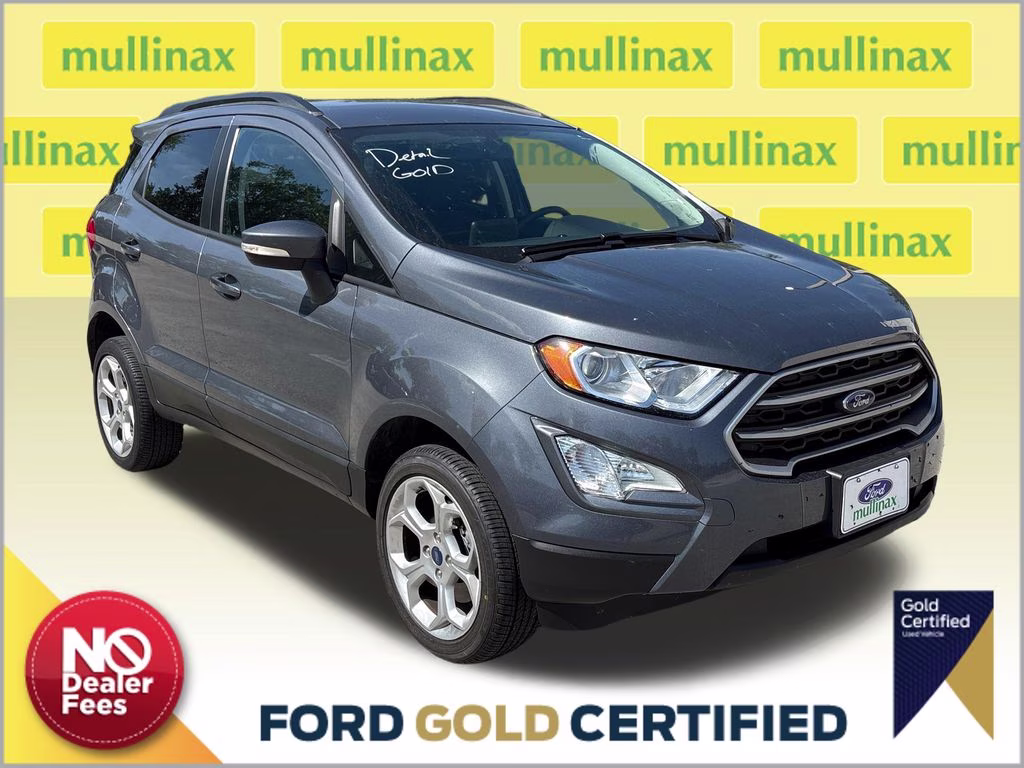 2022 Smoke Metallic Ford EcoSport SE 4X4 SUV
