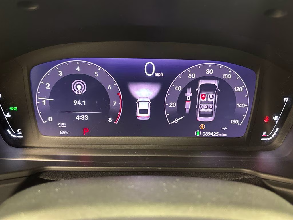 2023 Pearl White Honda Accord LX FWD Sedan