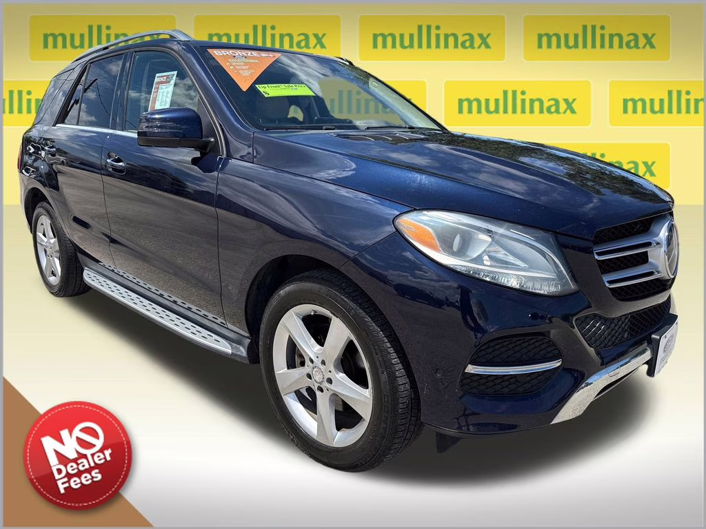 2016 Lunar Blue Metallic Mercedes-Benz GLE GLE 350 AWD SUV