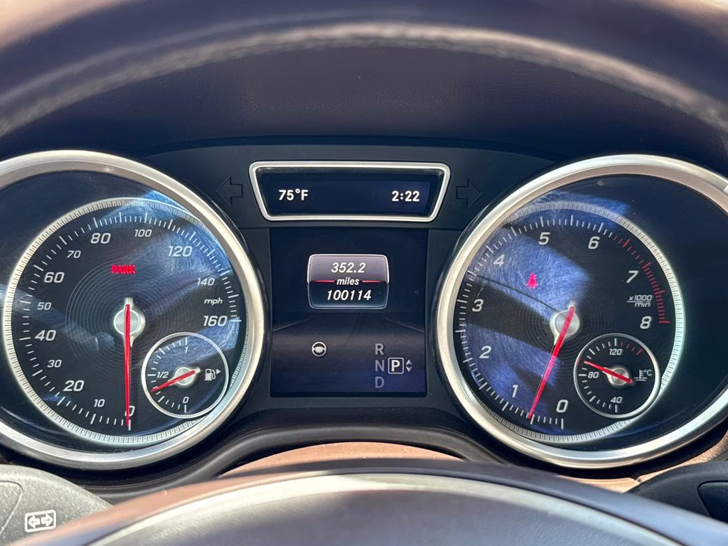 2016 Lunar Blue Metallic Mercedes-Benz GLE GLE 350 AWD SUV