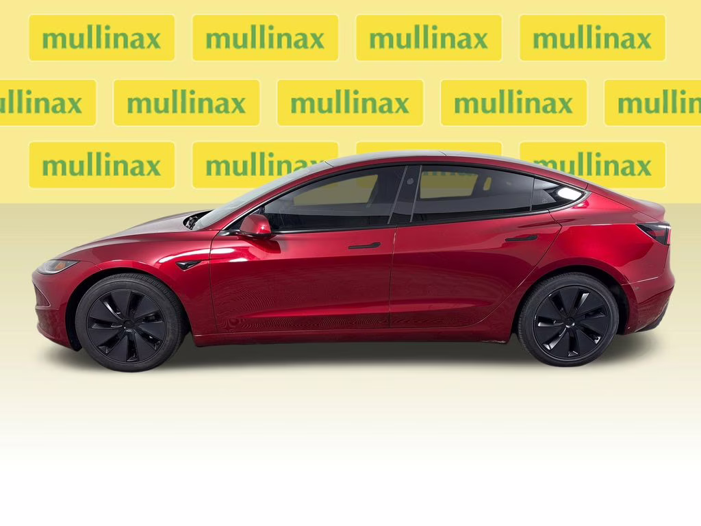 2024 Ultra Red Tesla Model 3 Base RWD Sedan