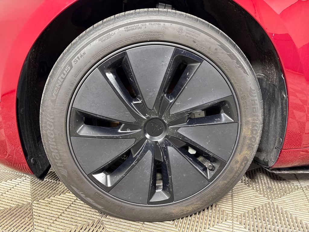 2024 Ultra Red Tesla Model 3 Base RWD Sedan