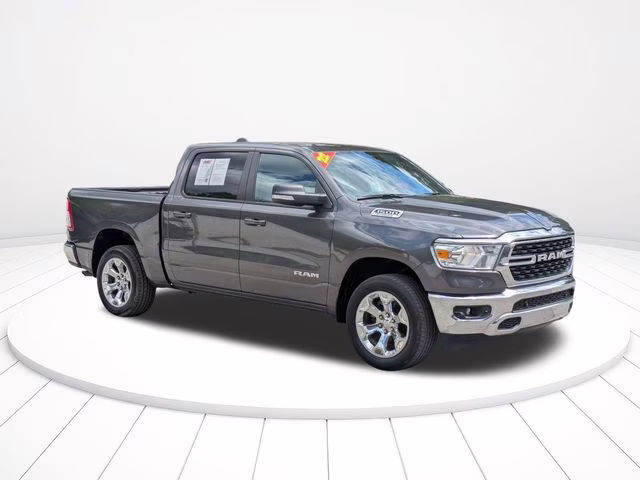 2022 Granite Crystal Metallic Clearcoat Ram 1500 Big Horn/Lone Star 4X4 Truck