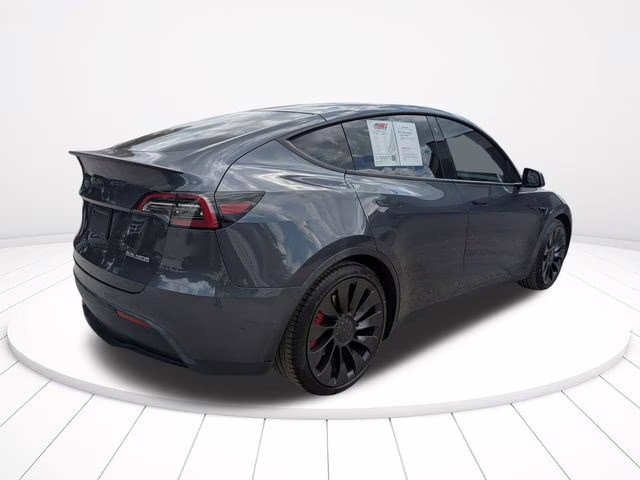 2022 Gray Tesla Model Y Performance AWD SUV
