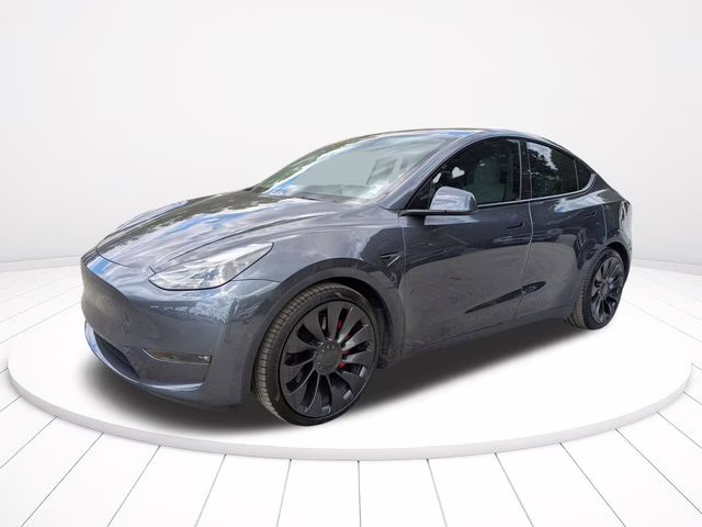 2022 Gray Tesla Model Y Performance AWD SUV