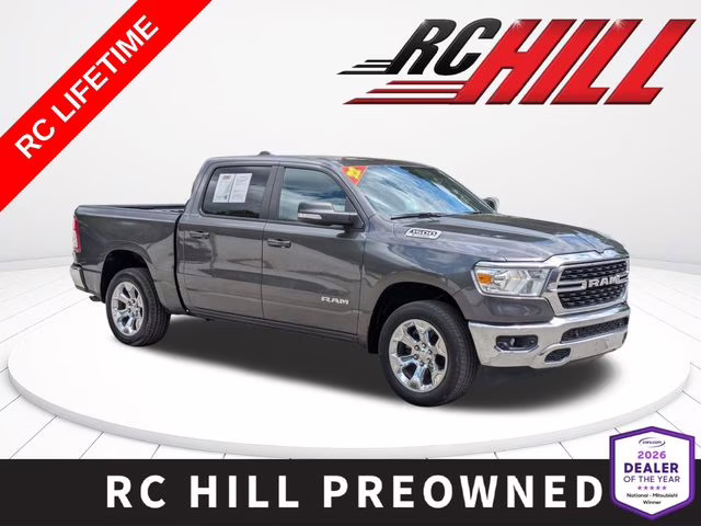 2022 Granite Crystal Metallic Clearcoat Ram 1500 Big Horn/Lone Star 4X4 Truck