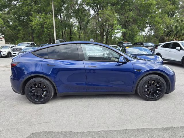 2020 Blue Tesla Model Y Long Range AWD SUV