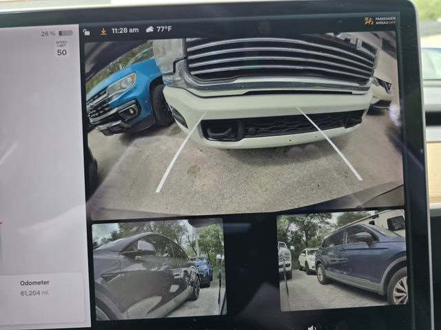 2020 Blue Tesla Model Y Long Range AWD SUV