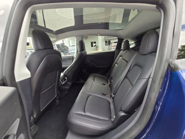 2020 Blue Tesla Model Y Long Range AWD SUV