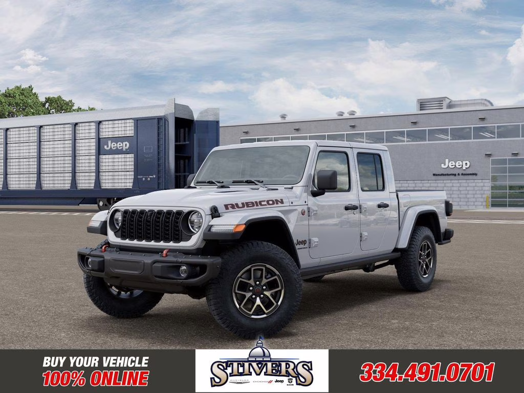 2026 Bright White Clearcoat Jeep Gladiator Rubicon X 4X4 Truck