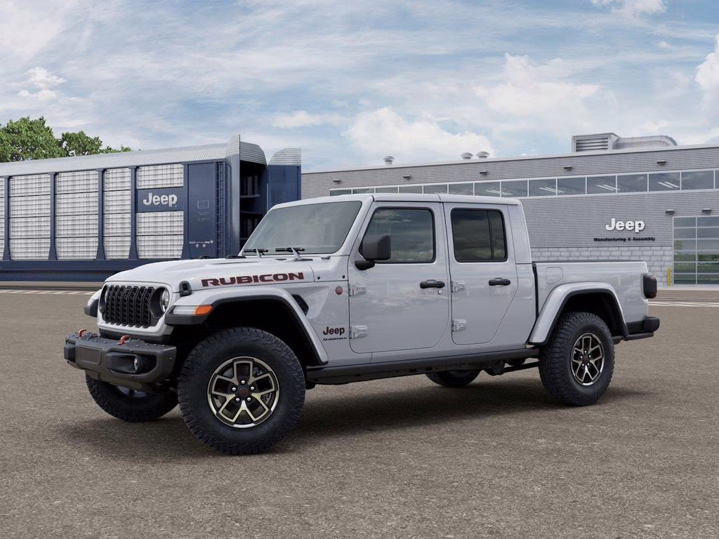 2026 Bright White Clearcoat Jeep Gladiator Rubicon X 4X4 Truck
