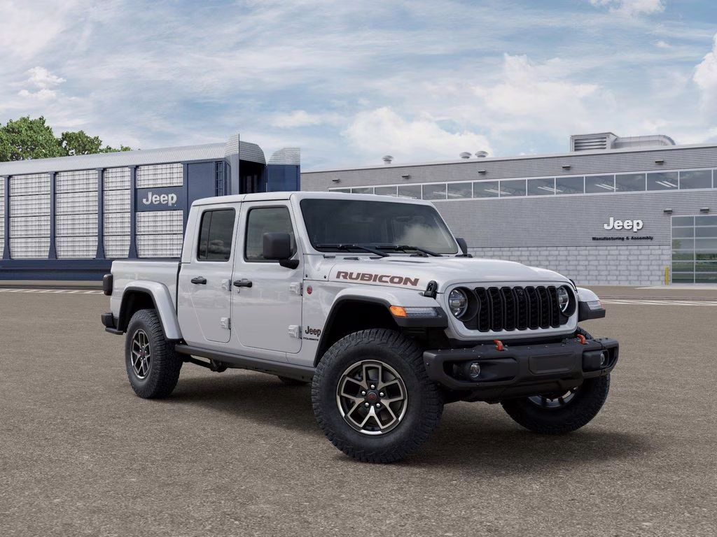 2026 Bright White Clearcoat Jeep Gladiator Rubicon X 4X4 Truck