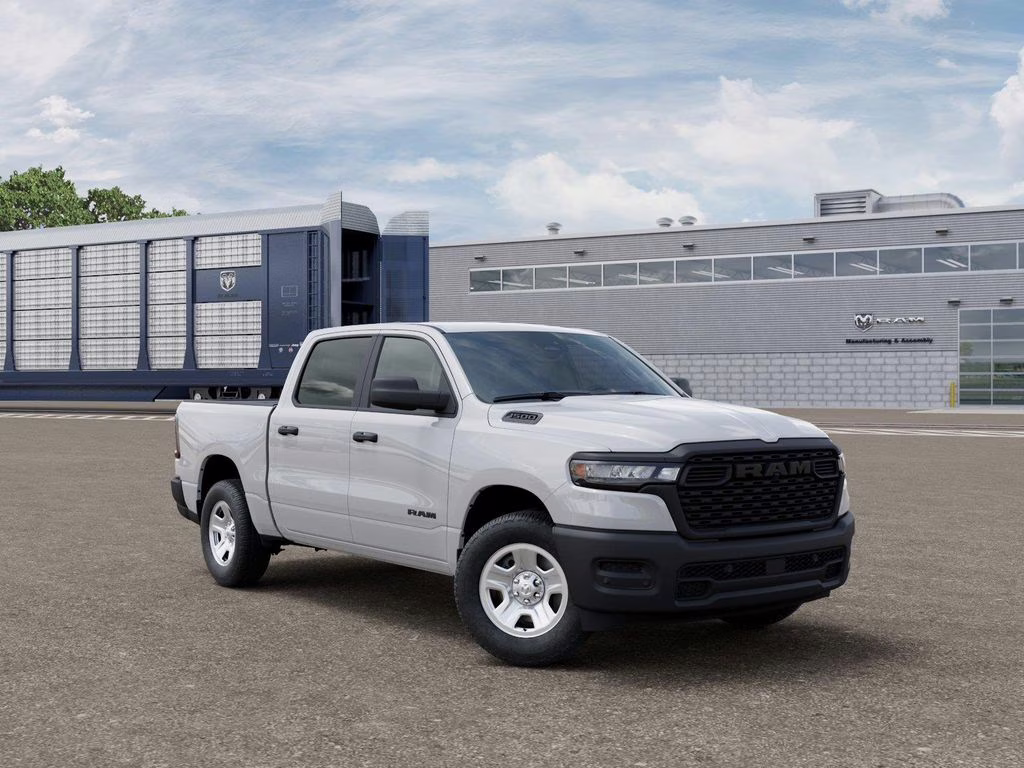 2026 Bright White Clearcoat Ram 1500 Tradesman 4X4 Truck