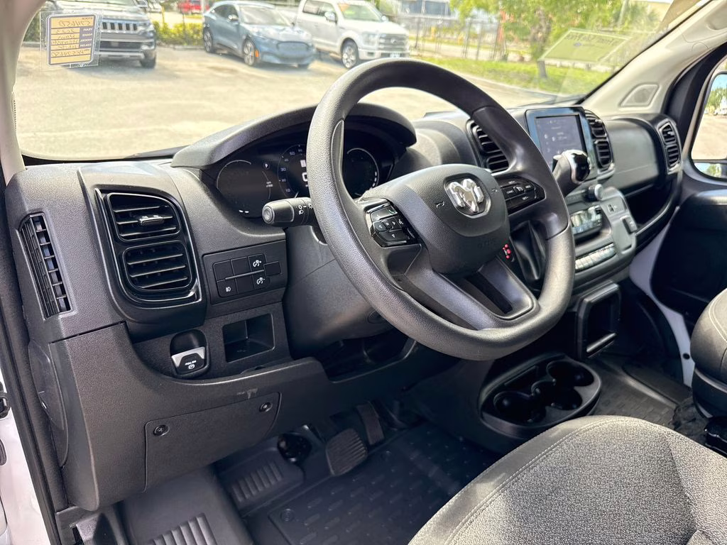 2023 Bright White Clearcoat Ram ProMaster 2500 Base FWD Van