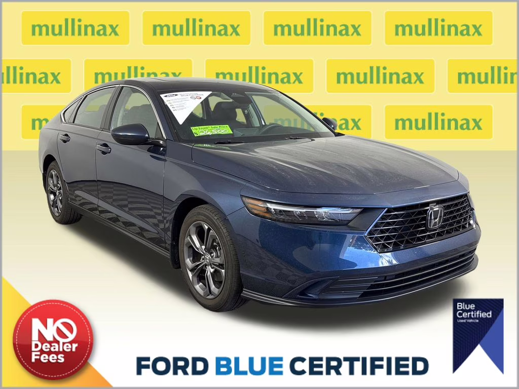 2023 Canyon River Blue Metallic Honda Accord EX FWD Sedan