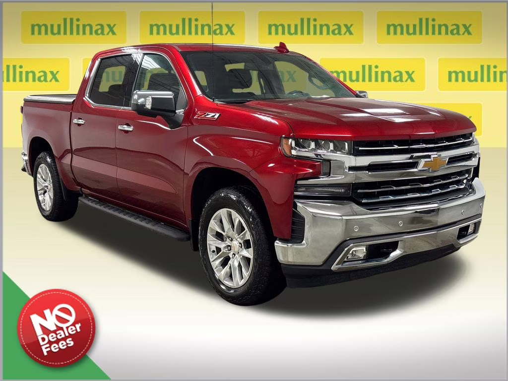 2021 Cherry Red Tintcoat Chevrolet Silverado 1500 LTZ 4X4 Truck