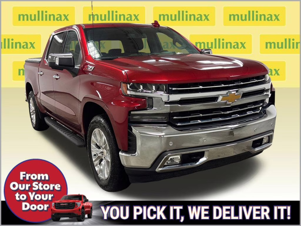 2021 Cherry Red Tintcoat Chevrolet Silverado 1500 LTZ 4X4 Truck