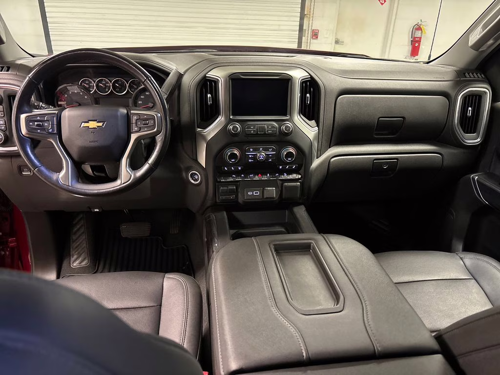 2021 Cherry Red Tintcoat Chevrolet Silverado 1500 LTZ 4X4 Truck