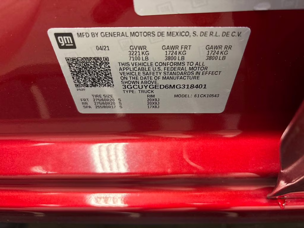 2021 Cherry Red Tintcoat Chevrolet Silverado 1500 LTZ 4X4 Truck