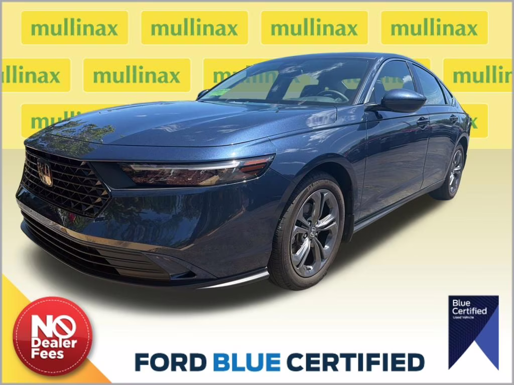 2023 Canyon River Blue Metallic Honda Accord EX FWD Sedan