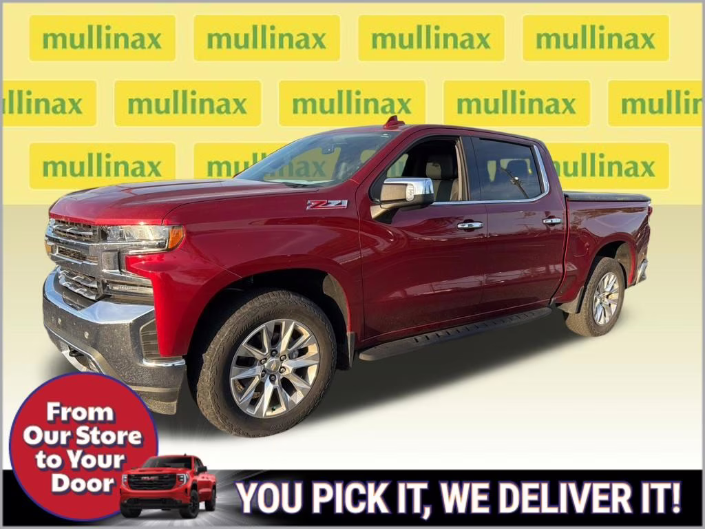 2021 Cherry Red Tintcoat Chevrolet Silverado 1500 LTZ 4X4 Truck