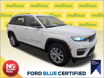 2022 Bright White Clearcoat Jeep Grand Cherokee Limited 4X4 SUV