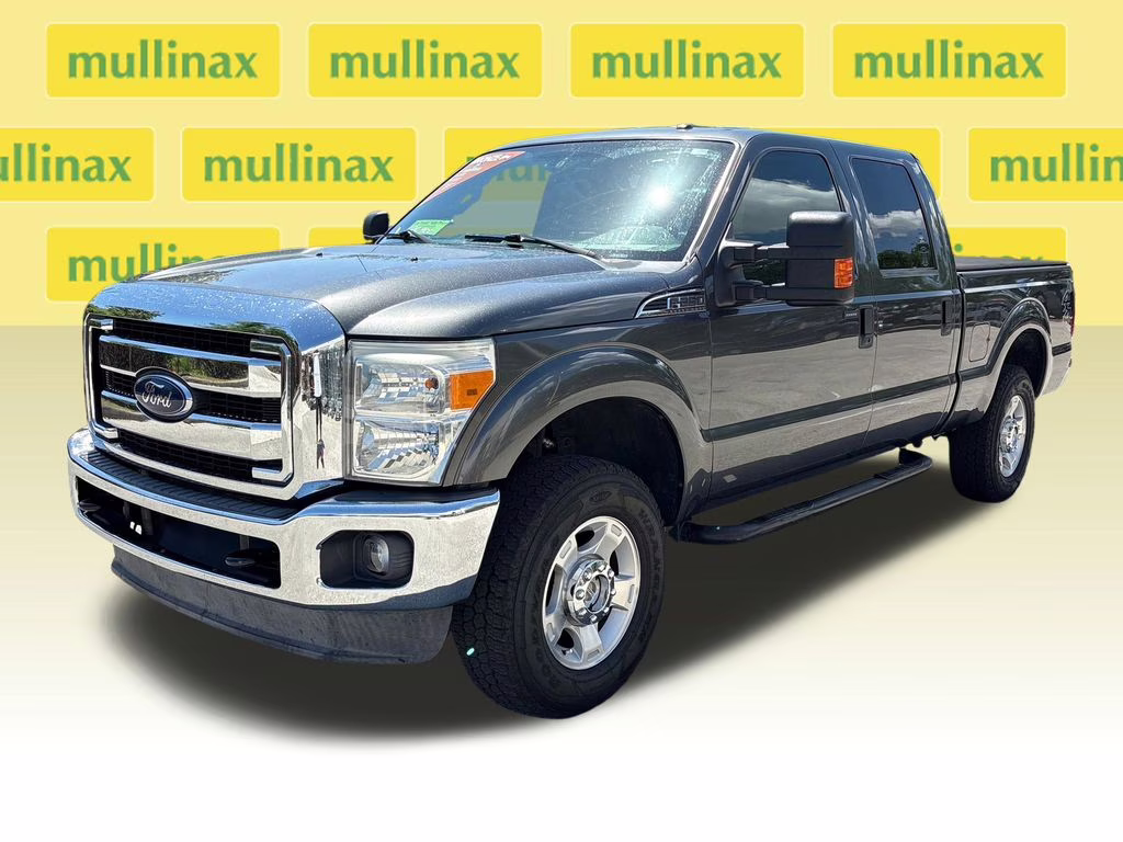 2016 Magnetic Metallic Ford Super Duty F-250 SRW XLT 4X4 Truck