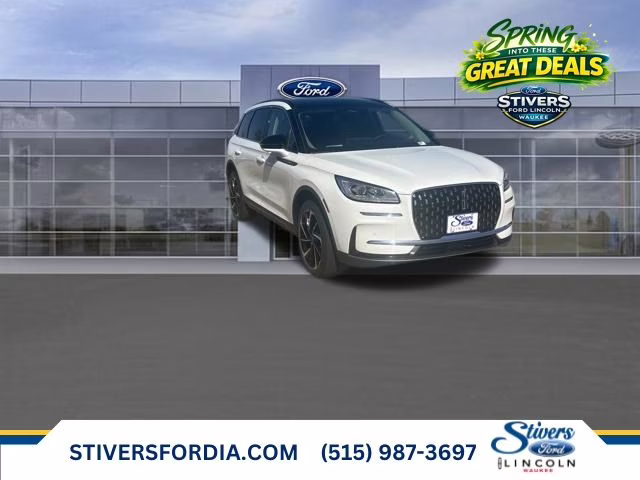 2026 White Metallic Lincoln Corsair Reserve AWD SUV