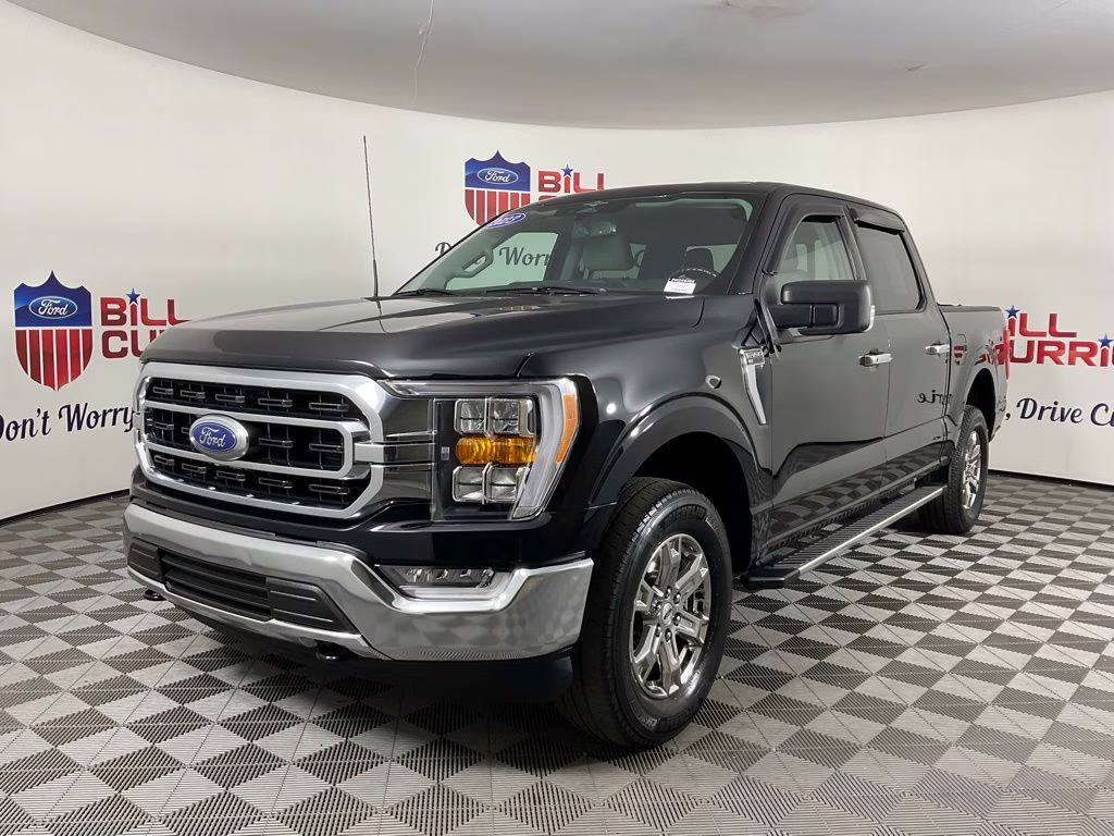 2023 Black Metallic Ford F-150 XLT 4X4 Truck