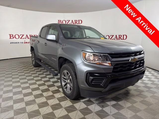 2022 Steel Metallic Chevrolet Colorado Work Truck RWD Truck