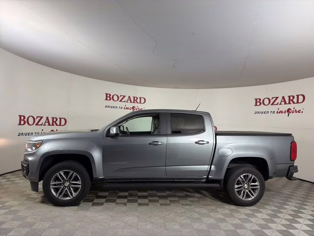 2022 Steel Metallic Chevrolet Colorado Work Truck RWD Truck