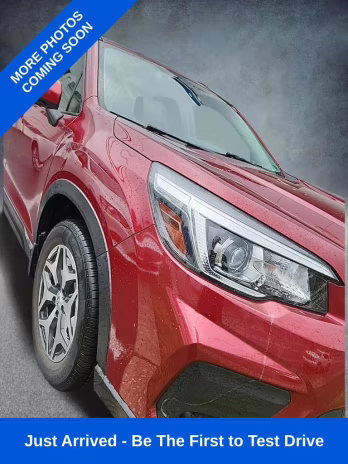 2019 Crimson Red Pearl Subaru Forester Premium AWD SUV