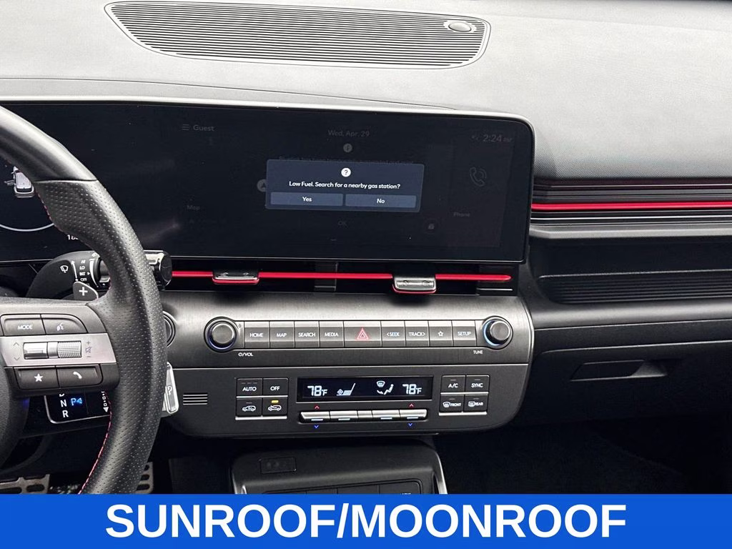 2024 Abyss Black Pearl Hyundai Kona N Line AWD SUV