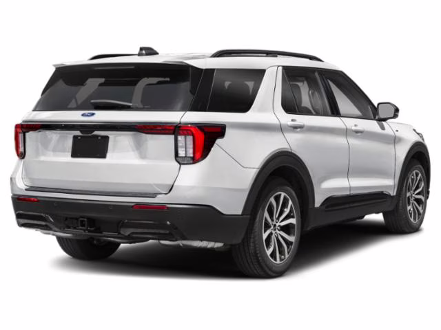 2026 Space White Metallic Ford Explorer ST-Line FWD SUV