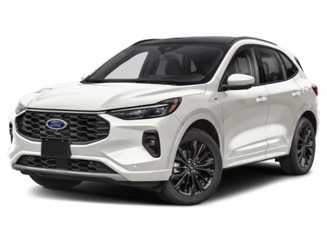 2026 Star White Metallic Tri-Coat Ford Escape ST-Line Elite FWD SUV