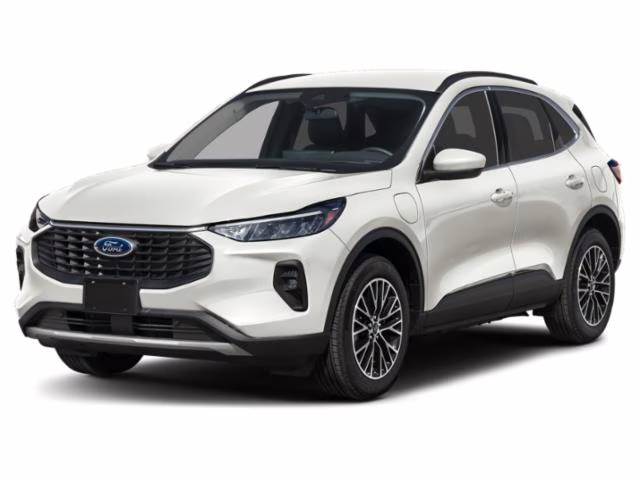 2026 Star White Metallic Tri-Coat Ford Escape PHEV FWD SUV