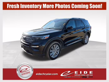 2022 Agate Black Metallic Ford Explorer Limited 4X4 SUV