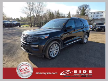 2022 Agate Black Metallic Ford Explorer Limited 4X4 SUV