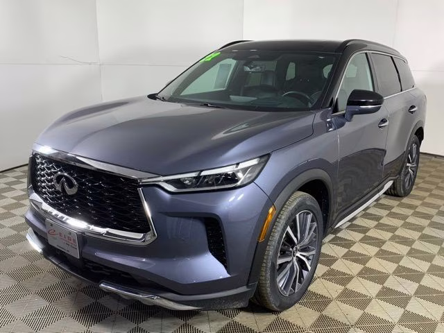 2022 Moonbow Blue/Black Obsidian INFINITI QX60 Autograph AWD SUV