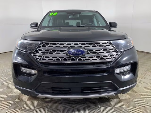 2022 Agate Black Metallic Ford Explorer Limited 4X4 SUV