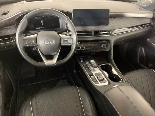 2022 Moonbow Blue/Black Obsidian INFINITI QX60 Autograph AWD SUV
