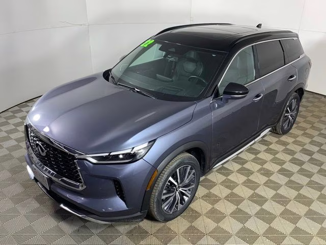 2022 Moonbow Blue/Black Obsidian INFINITI QX60 Autograph AWD SUV