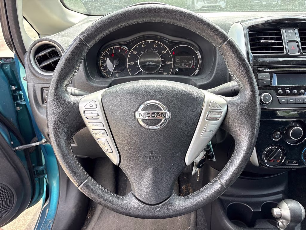 2015 Metallic Peacock Nissan Versa Note SV FWD Hatchback