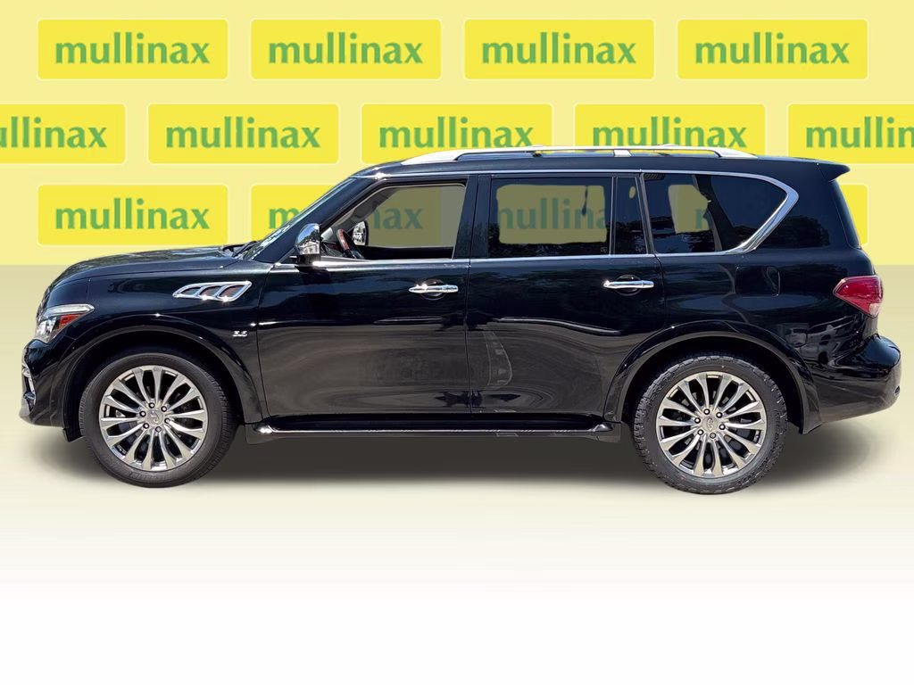 2016 Black Obsidian INFINITI QX80 Base RWD SUV