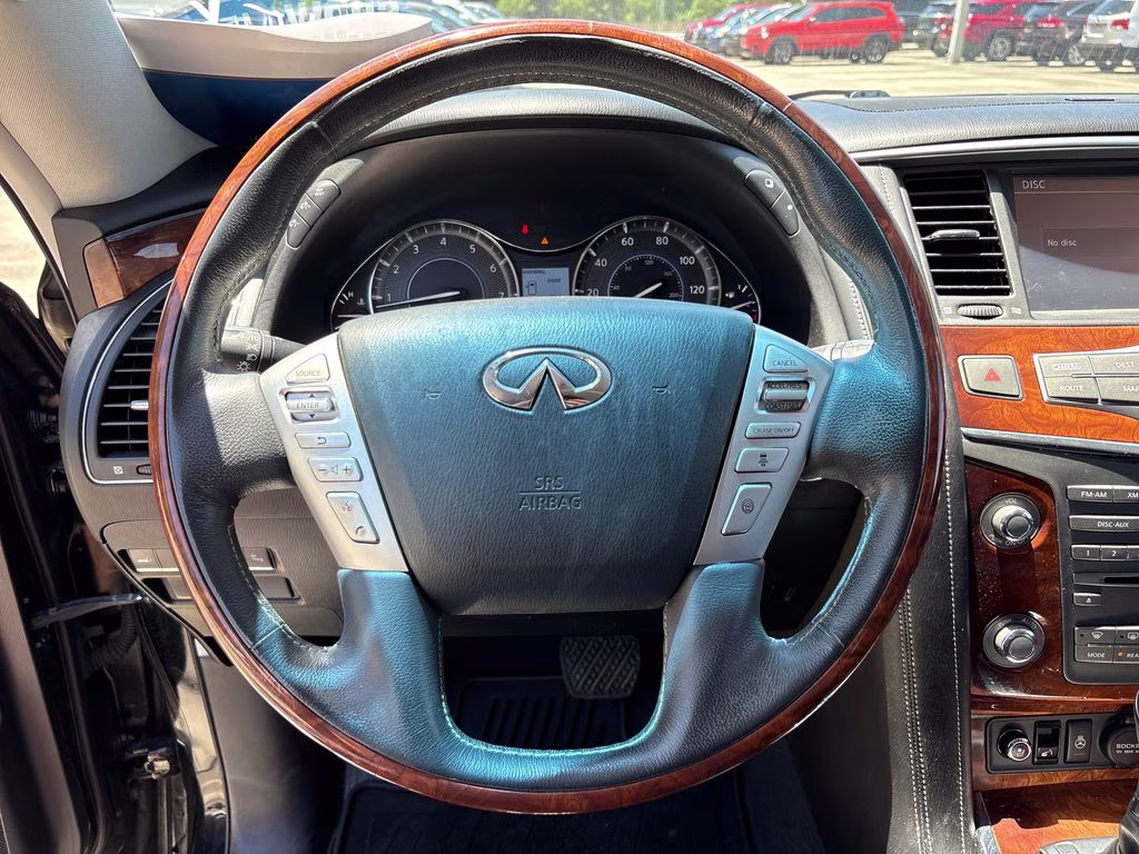 2016 Black Obsidian INFINITI QX80 Base RWD SUV