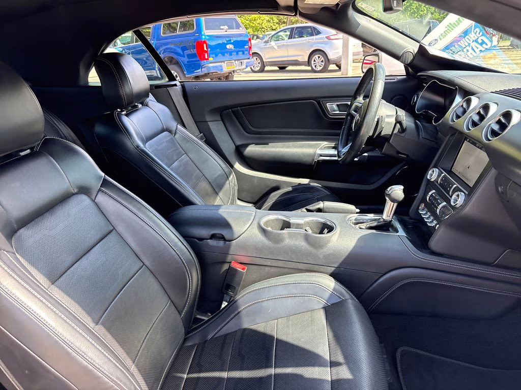 2019 Ingot Silver Ford Mustang GT Premium RWD Convertible
