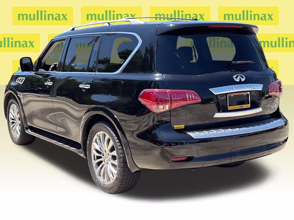 2016 Black Obsidian INFINITI QX80 Base RWD SUV
