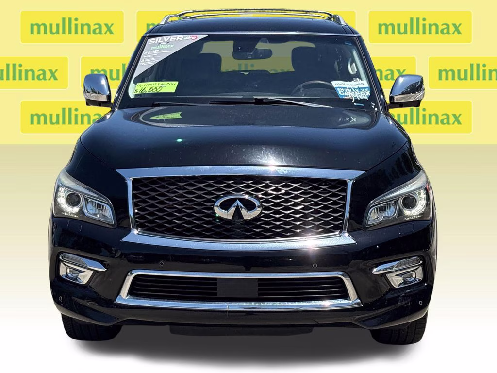 2016 Black Obsidian INFINITI QX80 Base RWD SUV