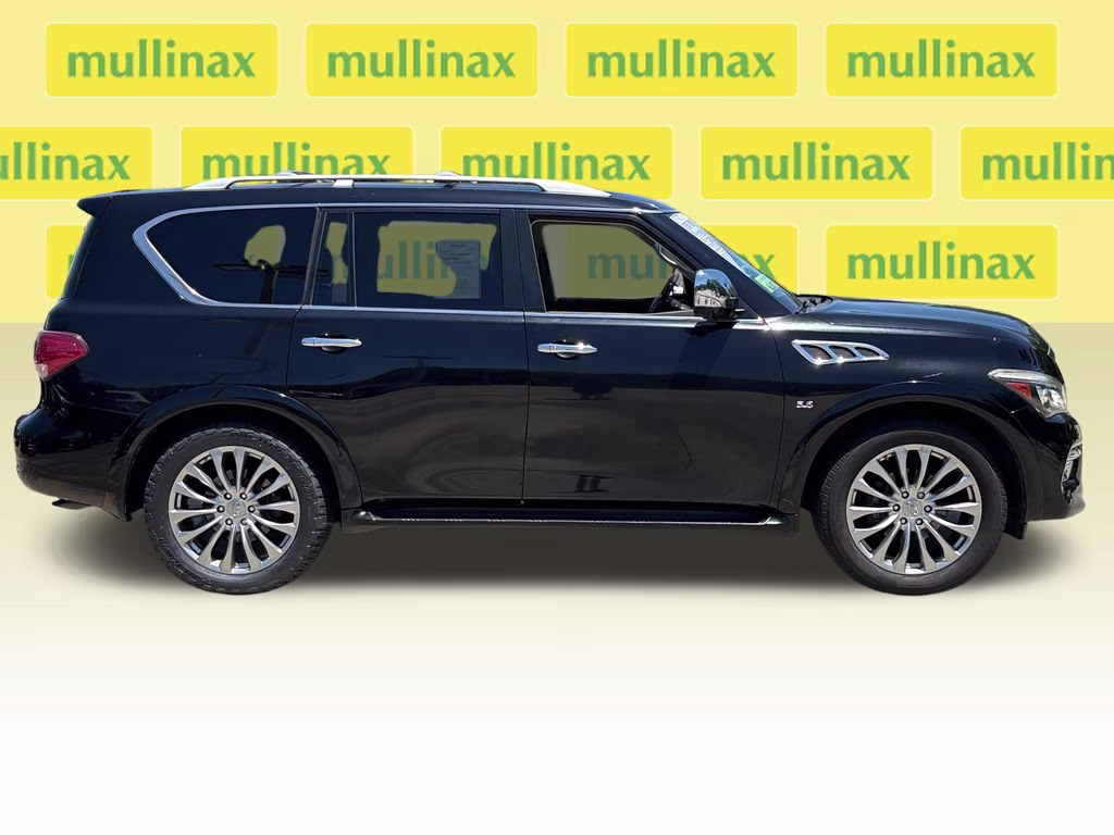 2016 Black Obsidian INFINITI QX80 Base RWD SUV